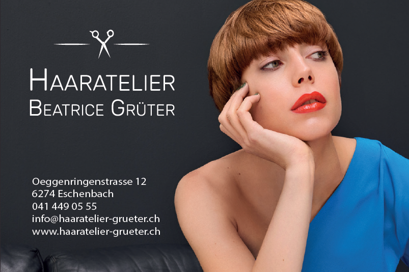 Sponsor Winterkonzert 2022 Haaratelier Beatrice Grüter